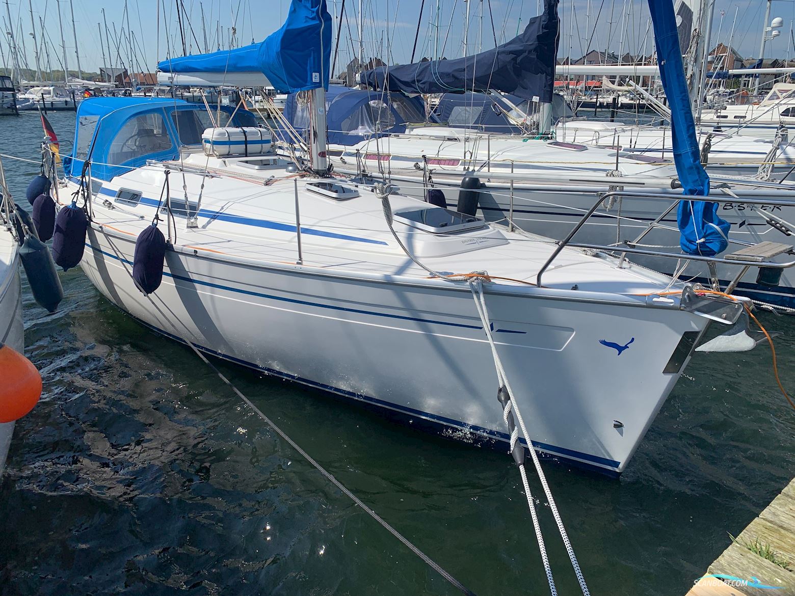Bavaria 34 Segelbåt 2000, med Volvo-Penta MD2030 motor, Tyskland