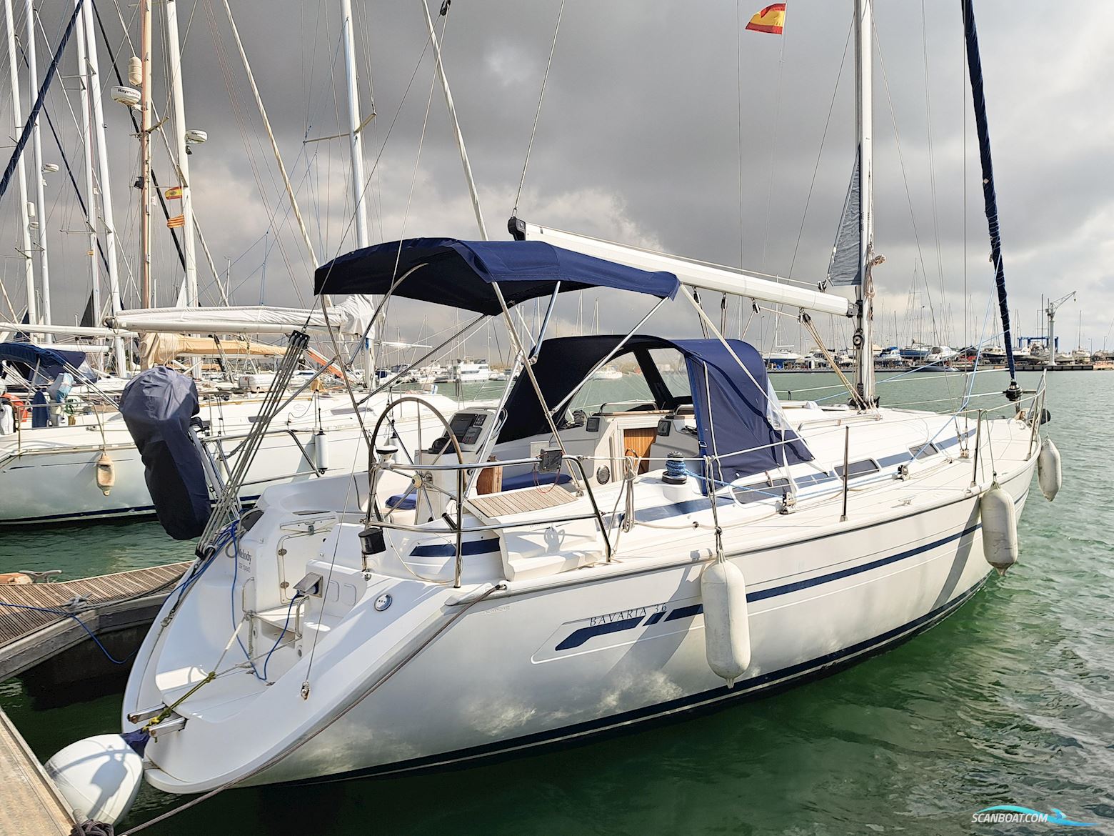 Bavaria 36 Segelbåt 2003, med Volvo Penta motor, Spanien