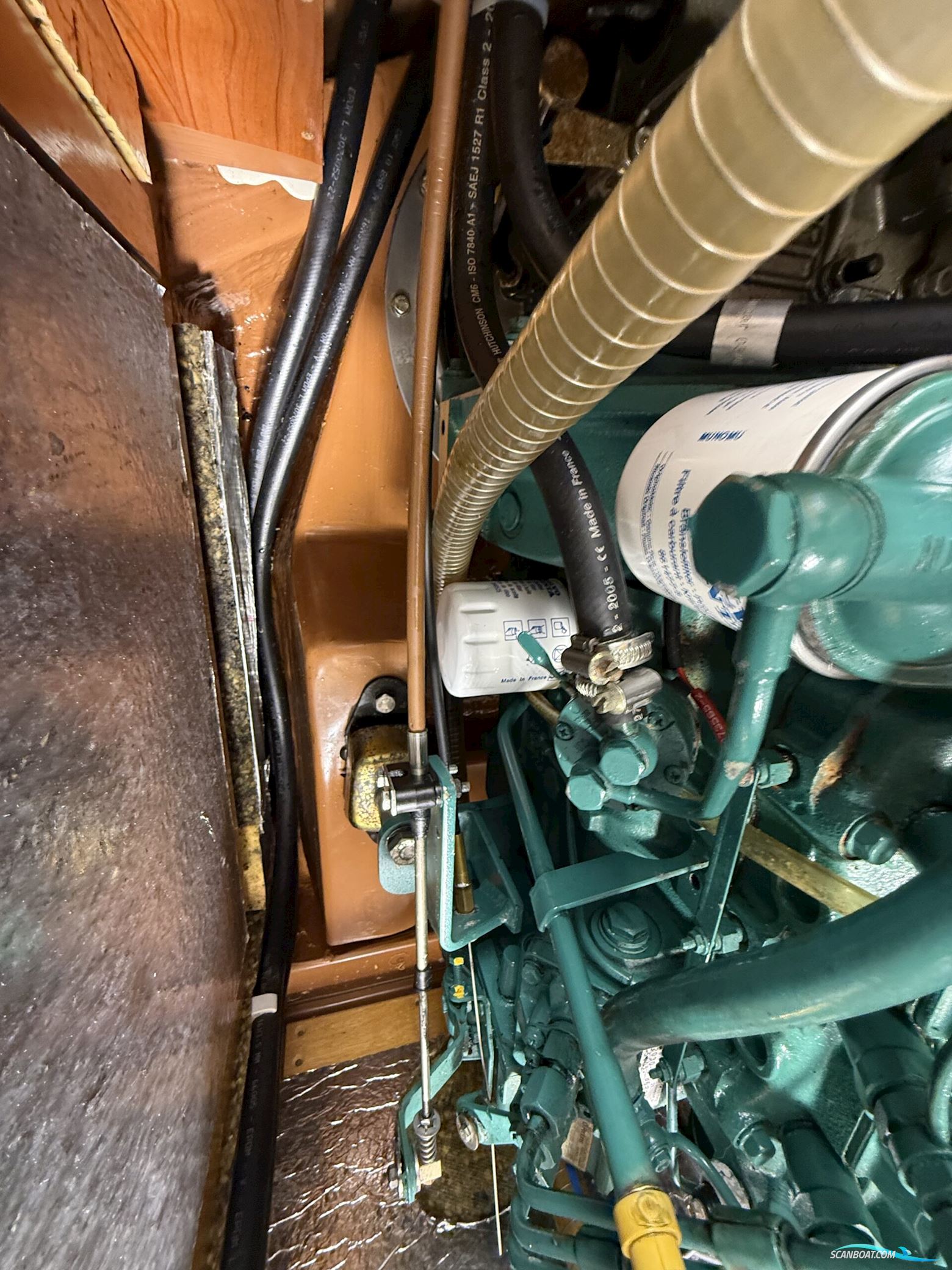 Bavaria 39 med el-spil.