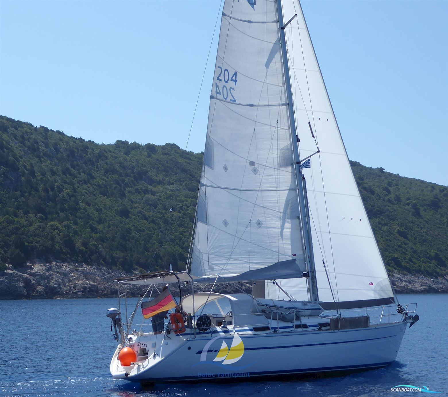 Bavaria 40 Segelbåt 2001, med Volvo Penta MD22L motor, Tyskland