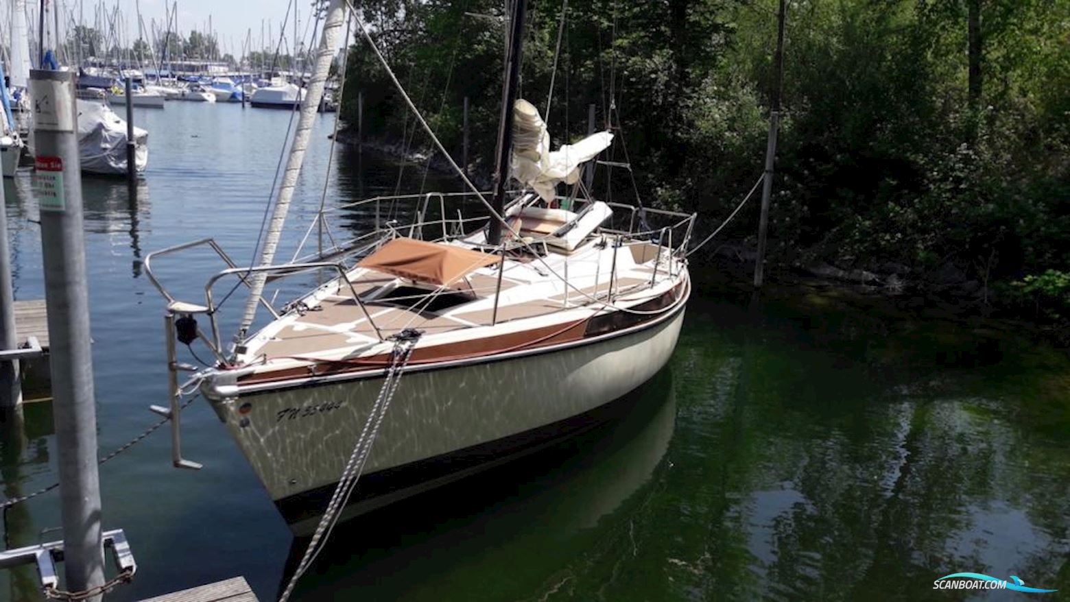 Bavaria 770 -VERKAUFT- Segelbåt 1981, med VOLVO-PENTA motor, Tyskland