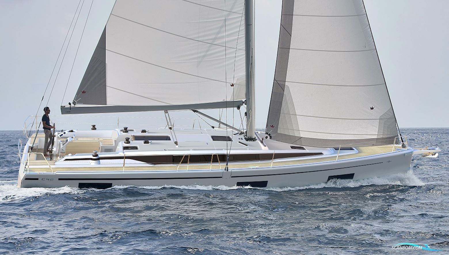 Bavaria C42 Segelbåt 2026, med Yanmar motor, Danmark