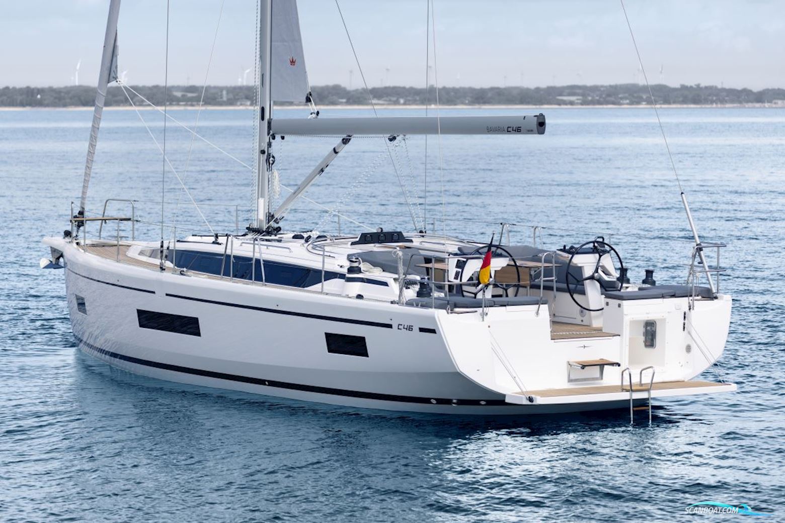 Bavaria C46 Segelbåt 2024, med Yanmar 4JH57 motor, Danmark