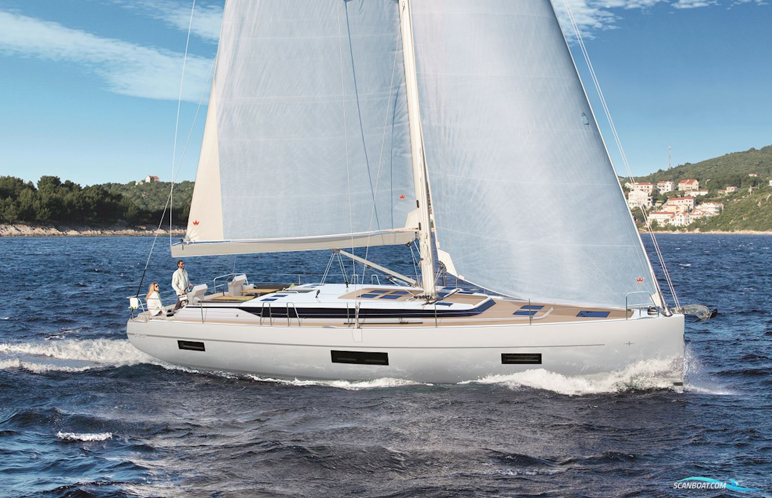 Bavaria C50 Segelbåt 2024, med Yanmar 4JH80 motor, Danmark