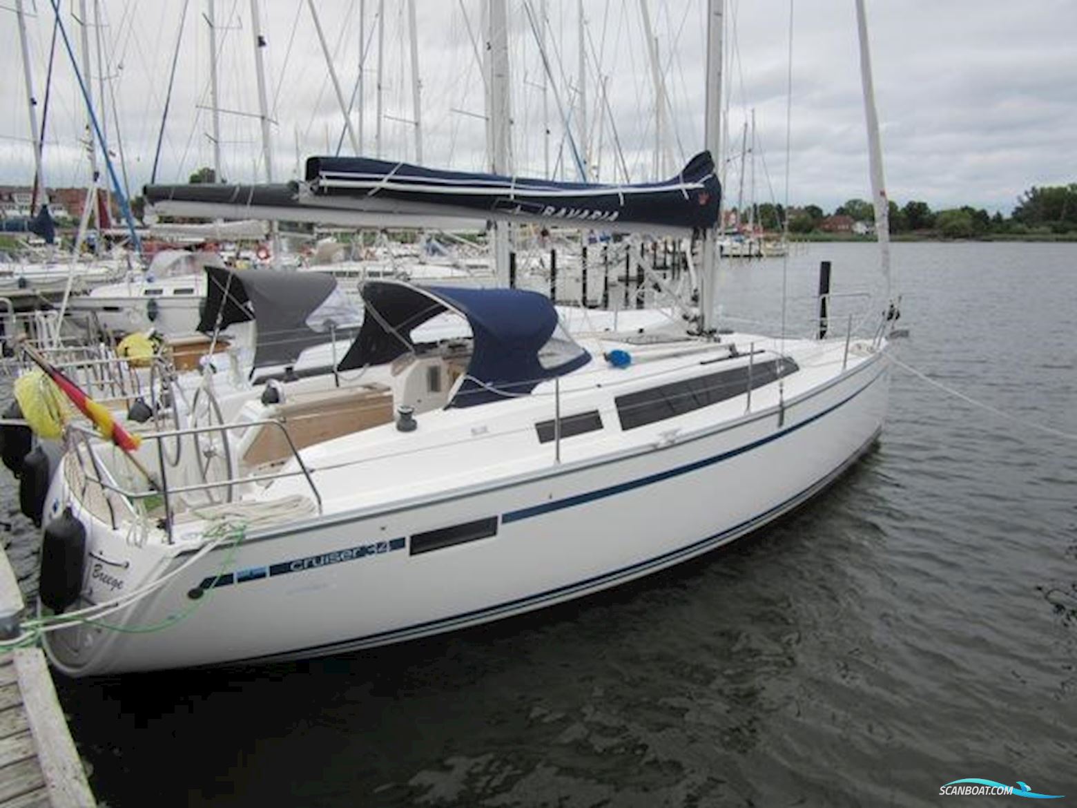 Bavaria Cruiser 34 Segelbåt 2018, med Volvo Penta D1-30 motor, Tyskland