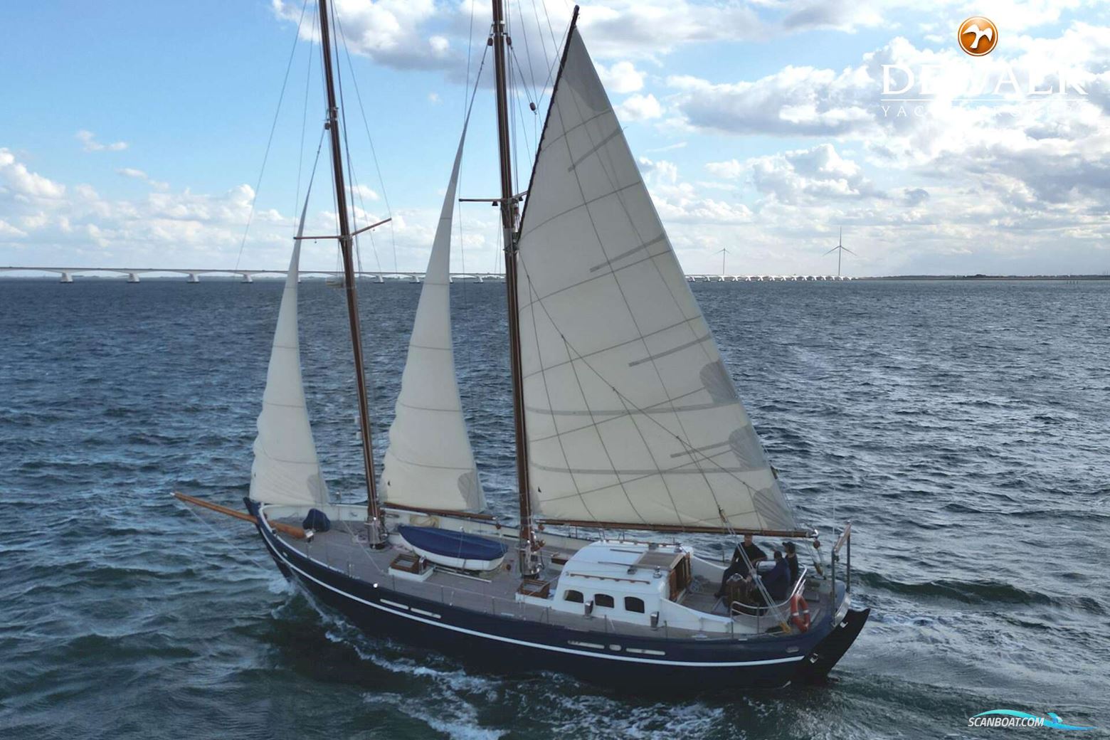 Beeldsnijder Pilothouse Schoener 50