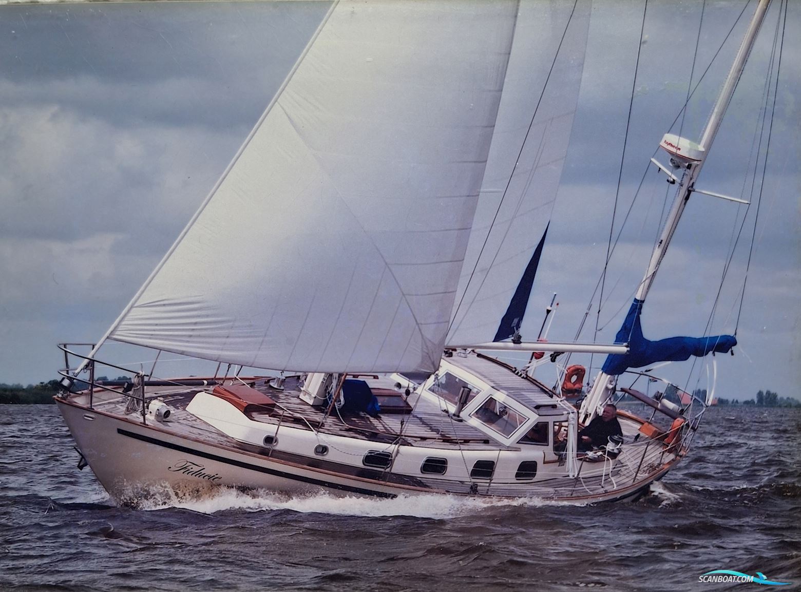 Beister S-Spant Segelbåt 1972, med Mercedes motor, Holland