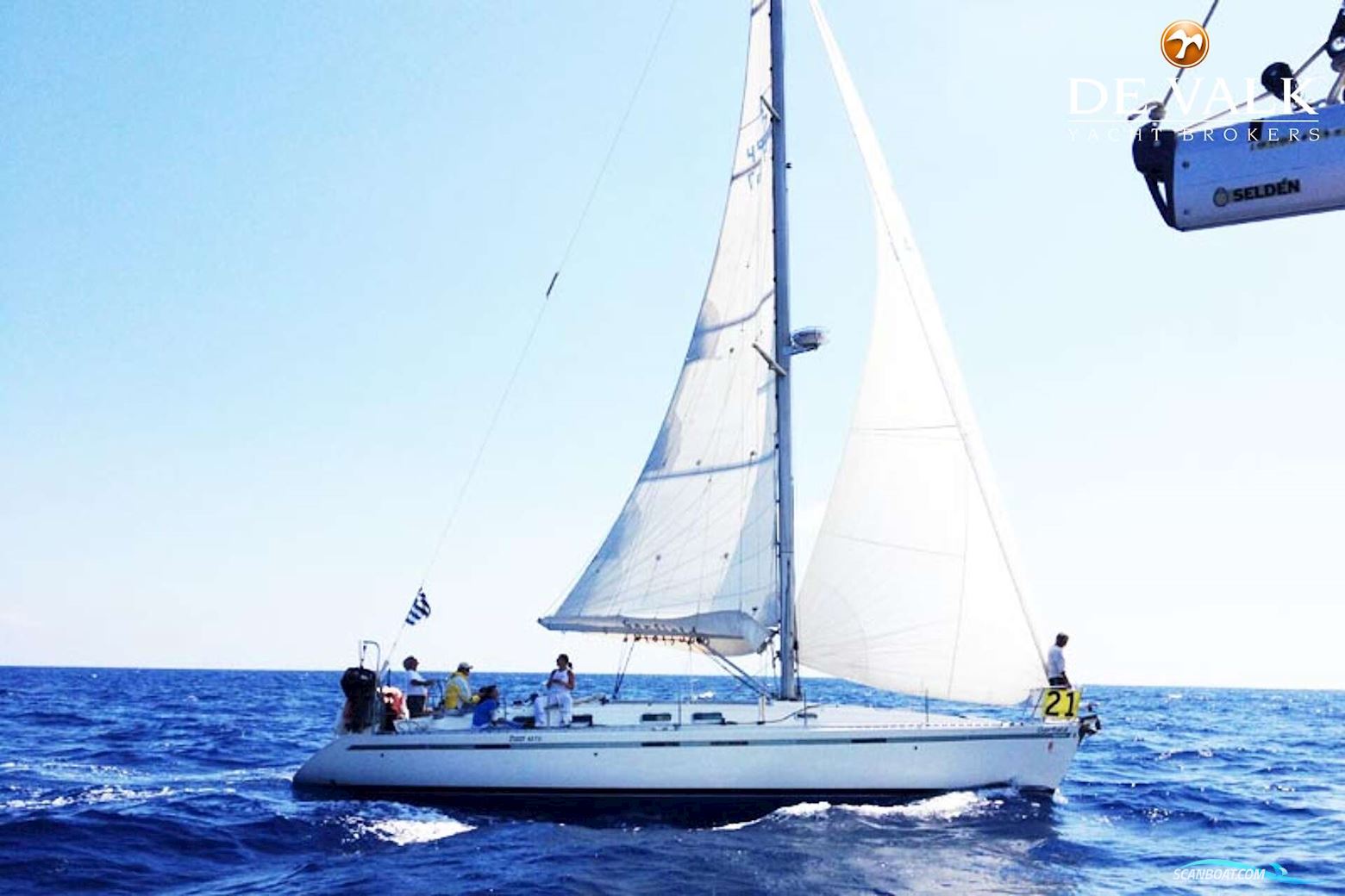 Beneteau First 45f5 Segelbåt 1990, med Yanmar motor, Grekland
