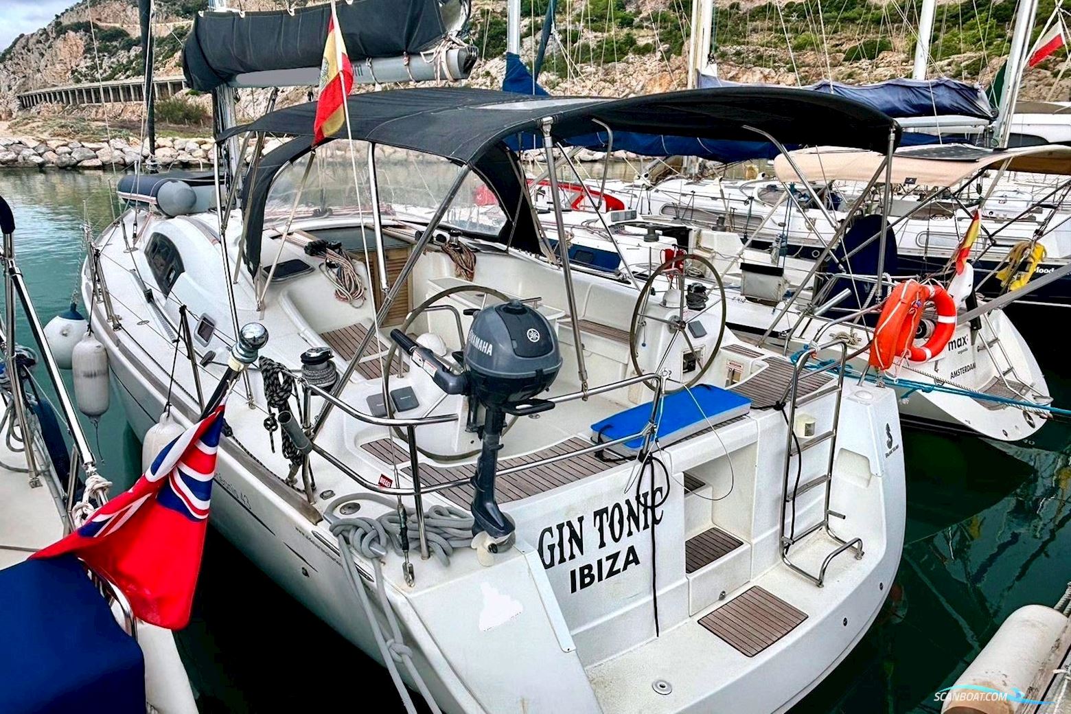 Beneteau Oceanis 43 Segelbåt 2008, med Yanmar 4JH4AE motor, Spanien