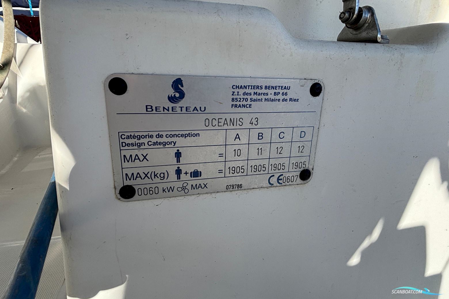 Beneteau Oceanis 43