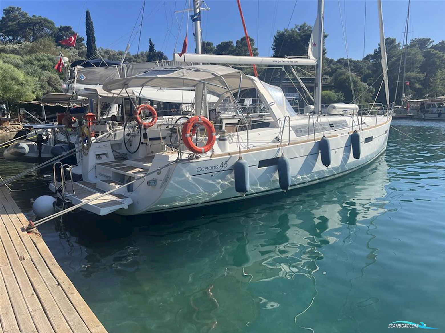 Beneteau Oceanis 45 Segelbåt 2015, med Yanmar 4JH5E motor, Tyrkiet