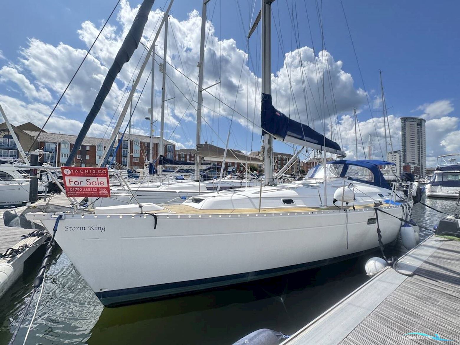 Beneteau Oceanis Clipper 381 Segelbåt 1999, med Volvo MD22L motor, England