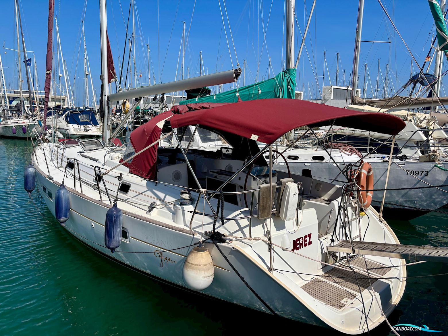 Beneteau Oceanis Clipper 411 Segelbåt 2000, med Volvo Penta MD22 motor, Spanien