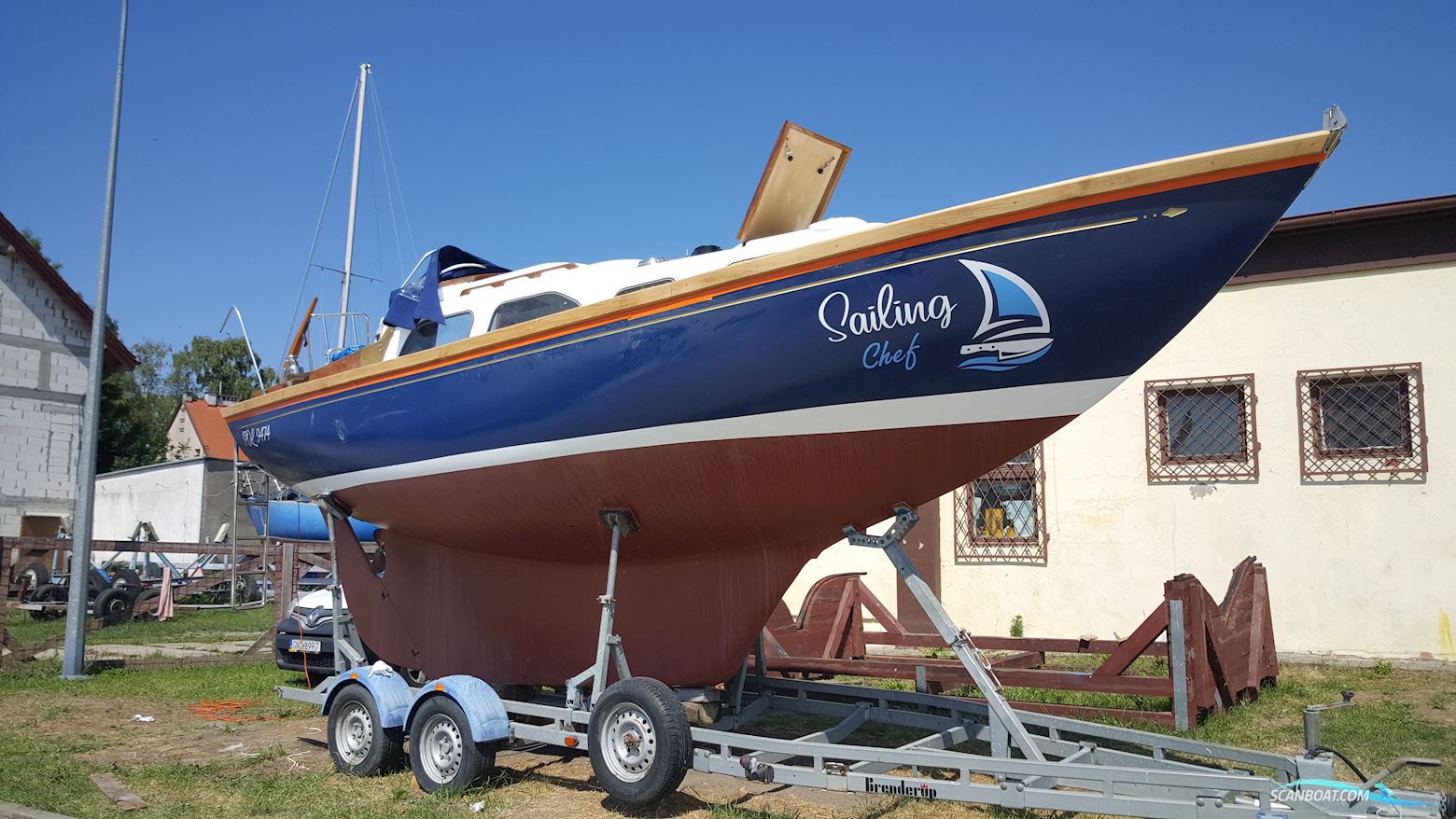 Bianca 27 Segelbåt 1970, med Yanmar 2GM20F 16HP nr 13418 motor, Polen