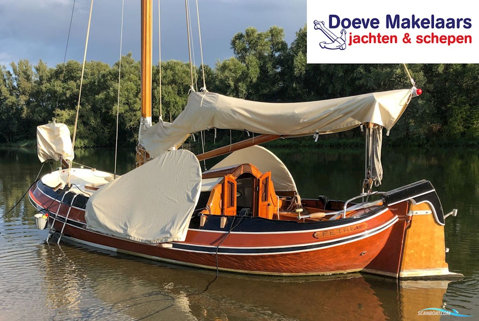 Boeier 7.50 OK Segelbåt 1967, med Beta Marine motor, Holland