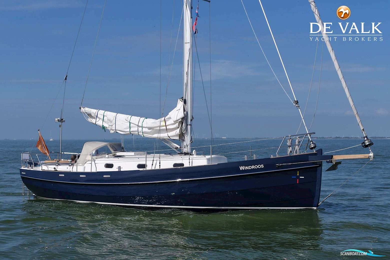 Bornrif 33 Segelbåt 2016, med Volvo Penta motor, Holland