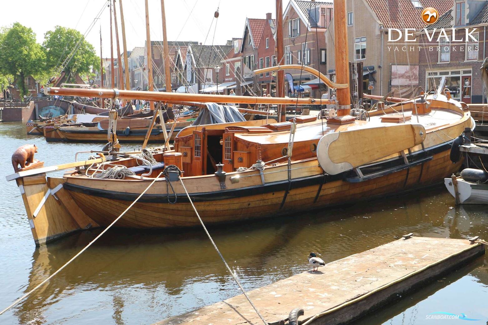 Botter Jacht Segelbåt 1940, med Vetus motor, Holland