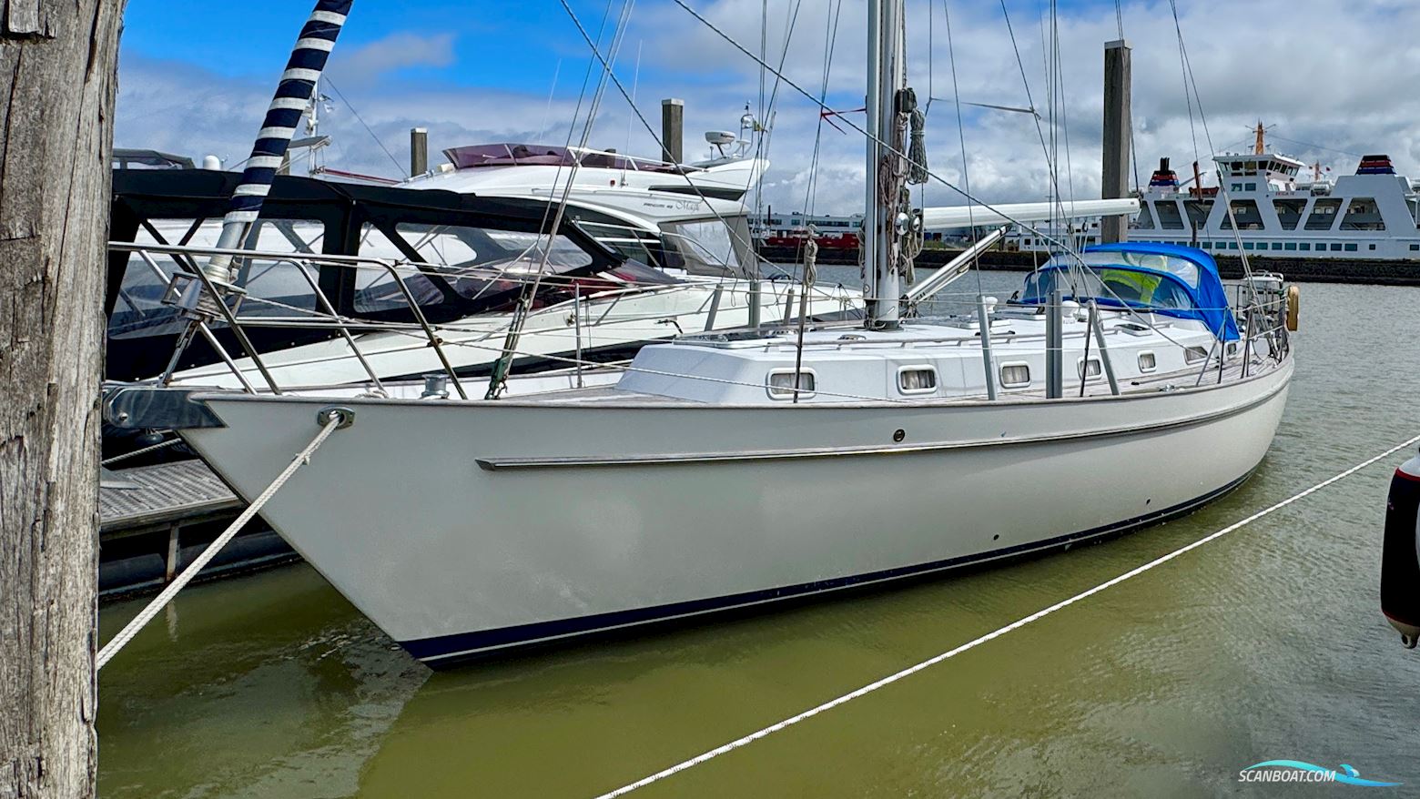 Bowman 40 Segelbåt 1993, med Perkins Prima M50 motor, Tyskland
