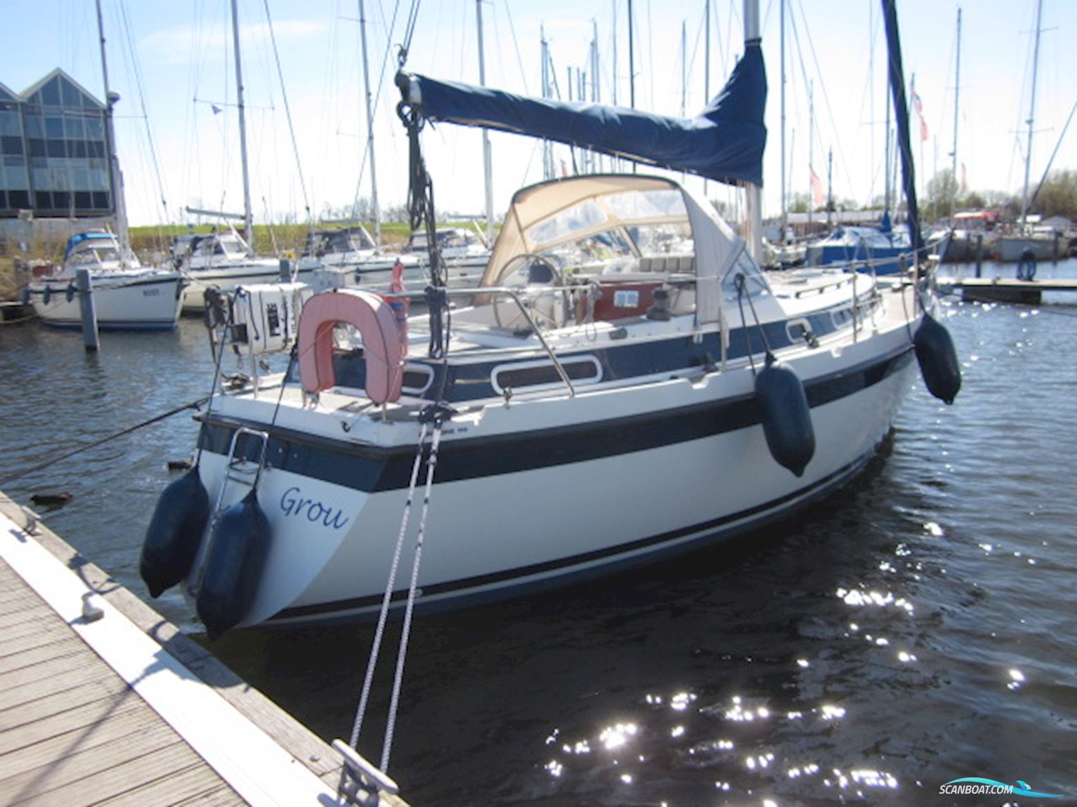 C-Yacht C999 Segelbåt 1993, med Yanmar 3GM30F + SD20 motor, Holland