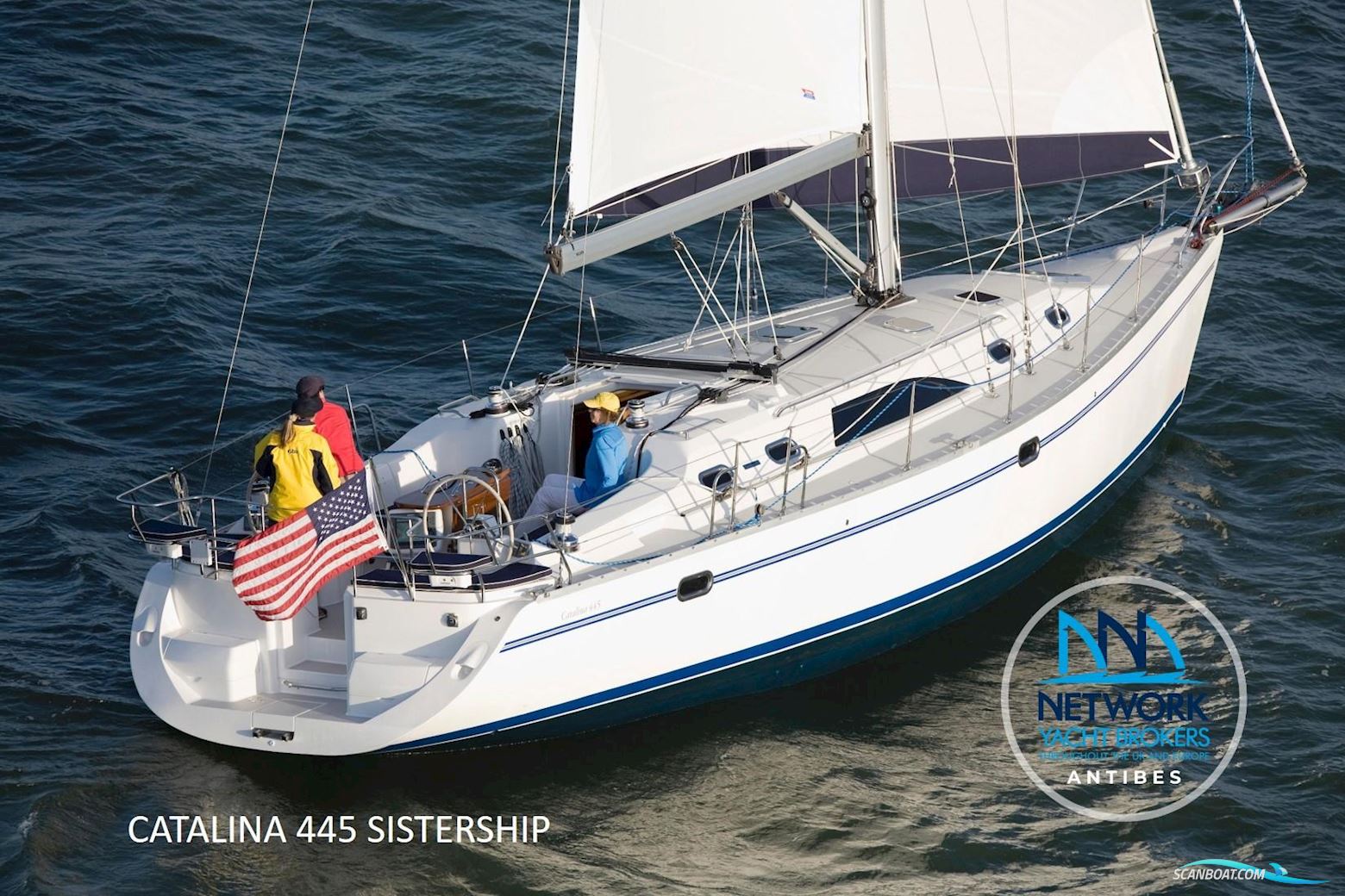 Catalina 445 Segelbåt 2010, med Yanmar motor, USA