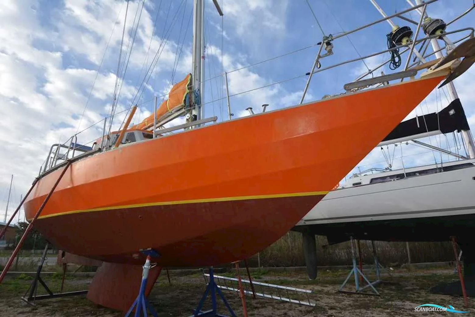Chantier Naval DE Biot Trireme 43 Segelbåt 1983, med Perkins motor, Frankrike