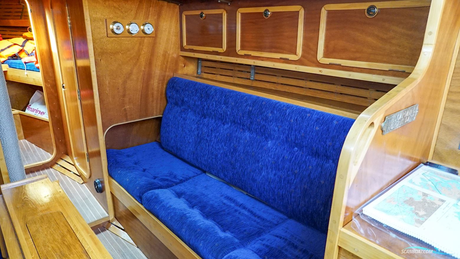 Classic Wooden Yawl Designed by Alan Buchanan