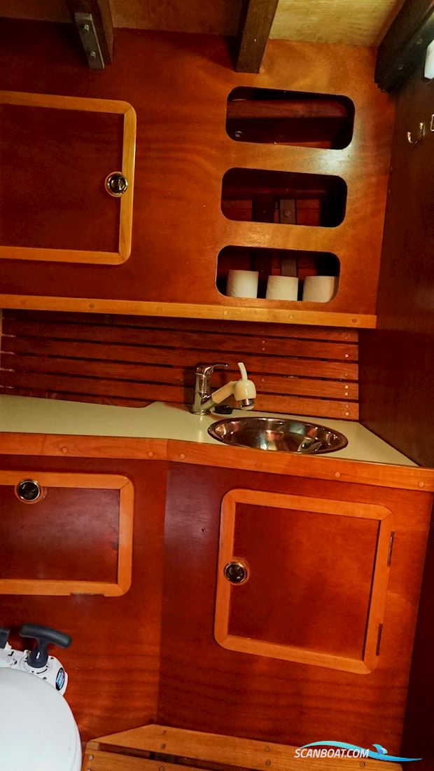 Classic Wooden Yawl Designed by Alan Buchanan