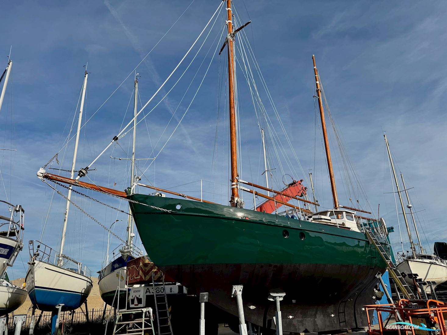 Colin Archer 14 Ketch Segelbåt 1983, med Perkins 4-236, 4 cylinder motor, Belgien