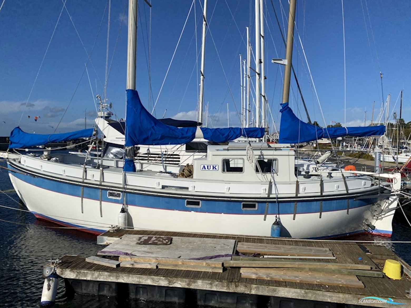 Colin Archer 40 Segelbåt 1981, med Ford
 motor, Danmark