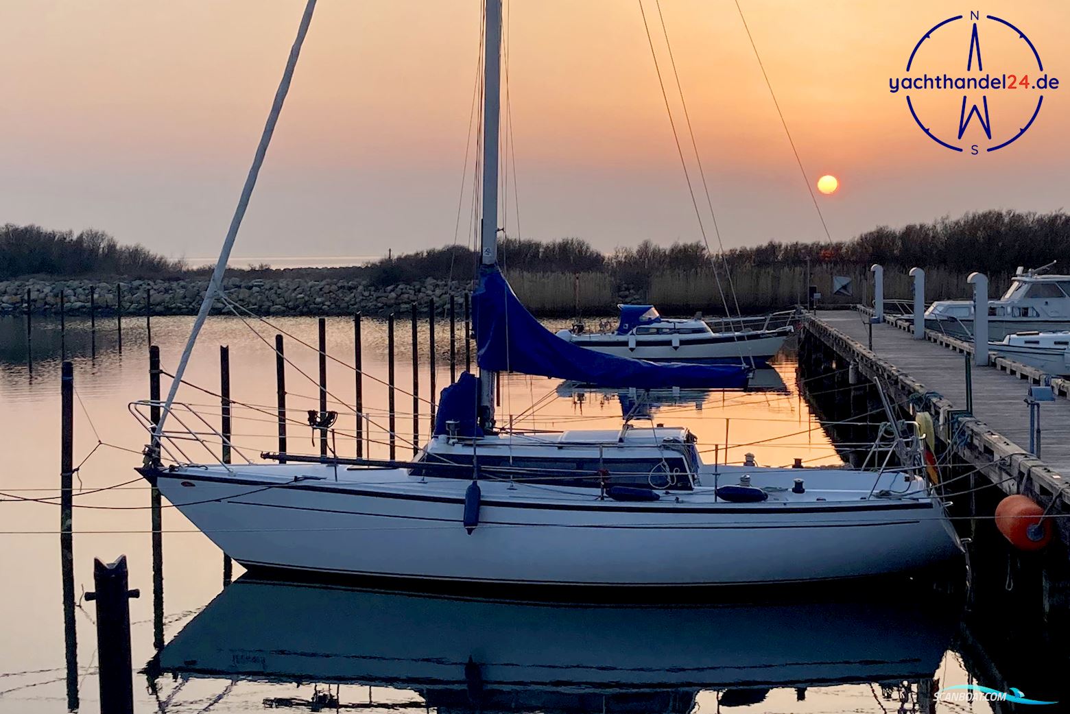 Comar Comet 910 Segelbåt 1977, med Farymann A30 motor, Tyskland