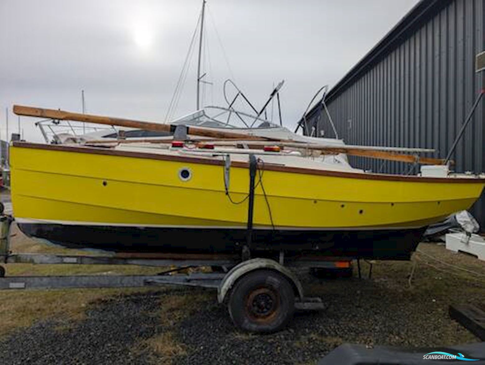 Cornish Crabber Shrimper 19 Segelbåt 1988, med Mariner motor, England