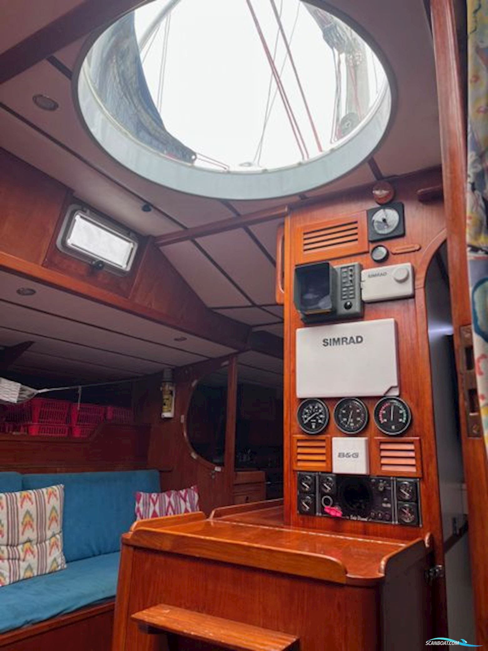 Custom built boat DAMIEN II Joubert-Nivelt 16m steel sailing yacht