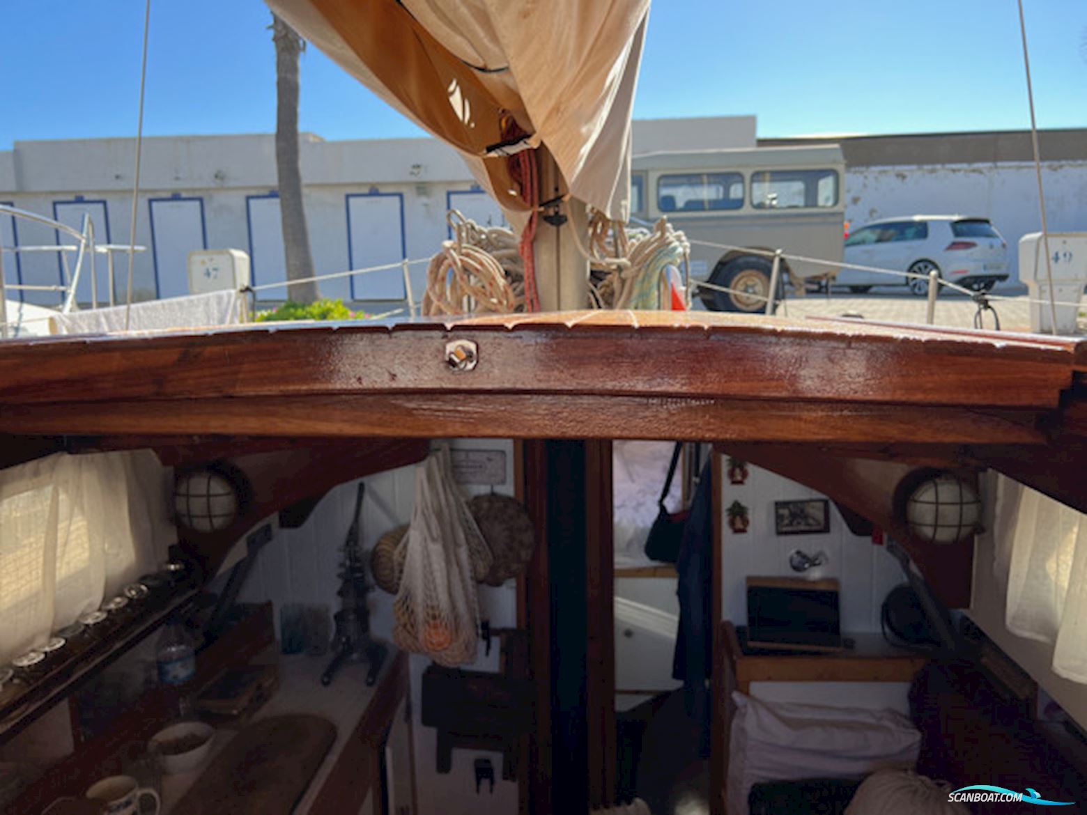 Custom built boat ERYTHEIA Cotre Juan Alsine