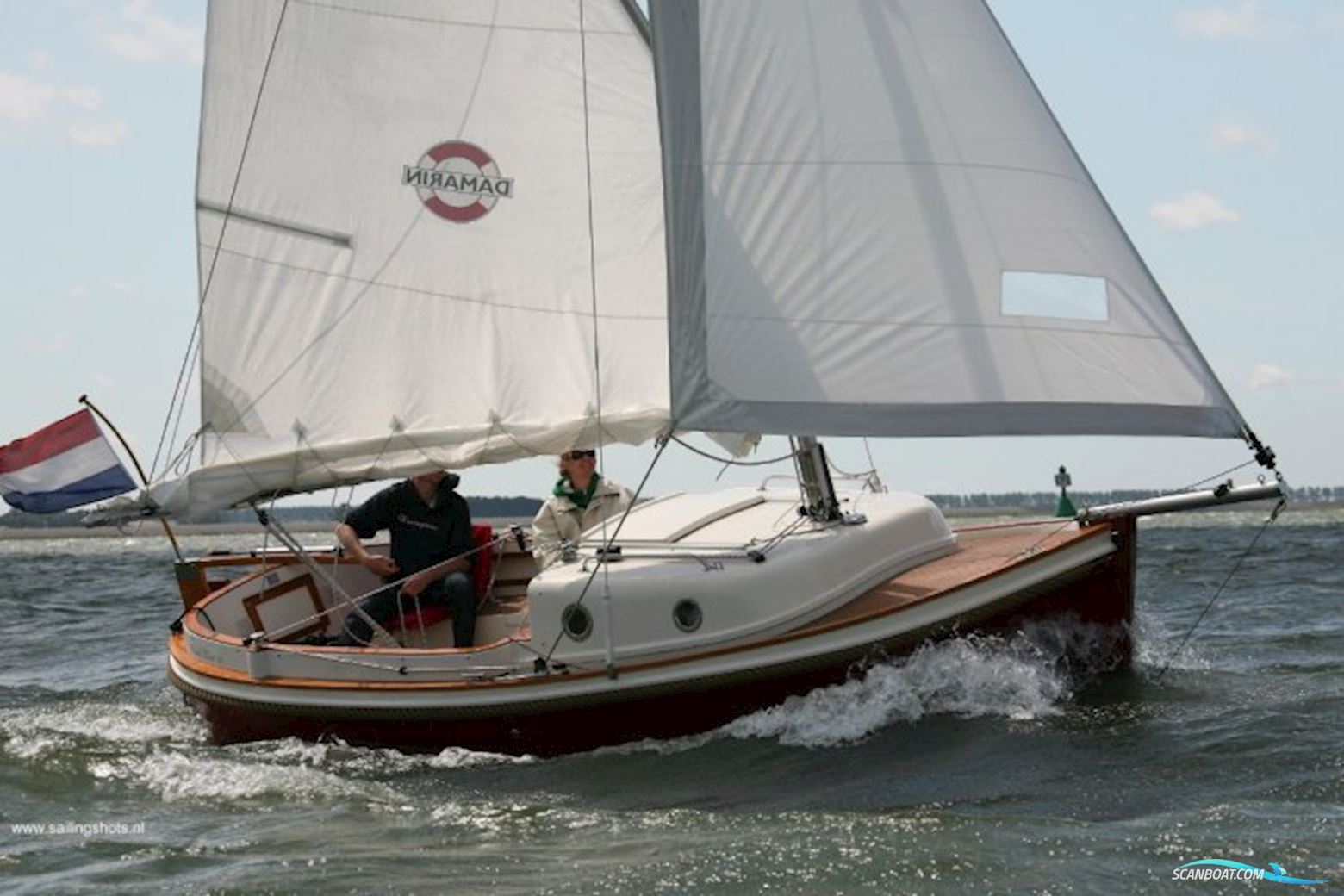 Damarin 21 Zeilsloep (nieuw) Segelbåt 2024, med vetus motor, Holland