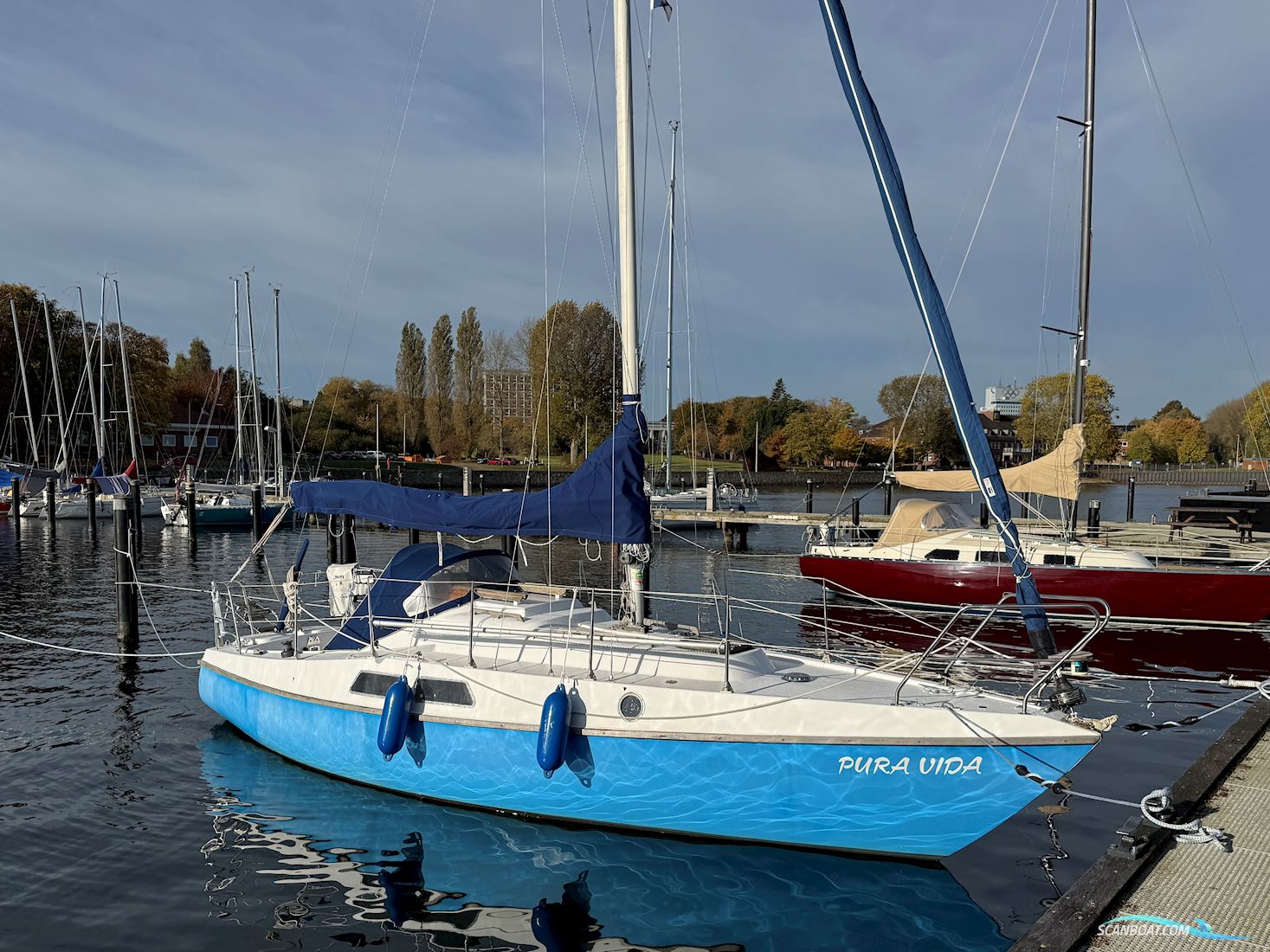 Deerberg Amethyst 27 Segelbåt 1978, med Bukh DV10 motor, Tyskland