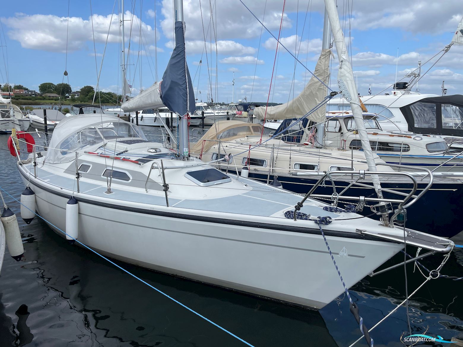 Dehler 28 s 28 S Segelbåt 1991, med Lombardini motor, Danmark