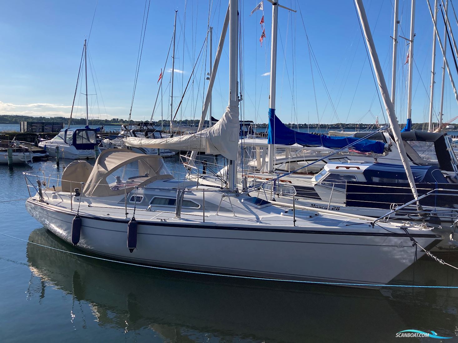 Dehler 34 Nova Top Segelbåt 1989, med Yanmar motor, Danmark