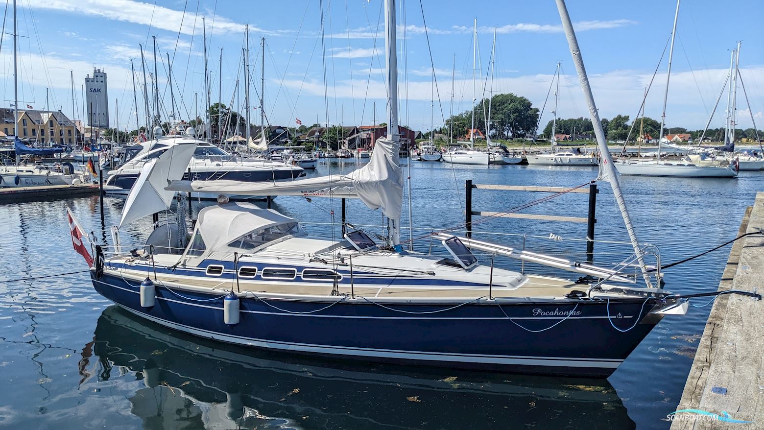 Dehler 35 Cws Segelbåt 1996, med Yanmar 3GM30F motor, Danmark