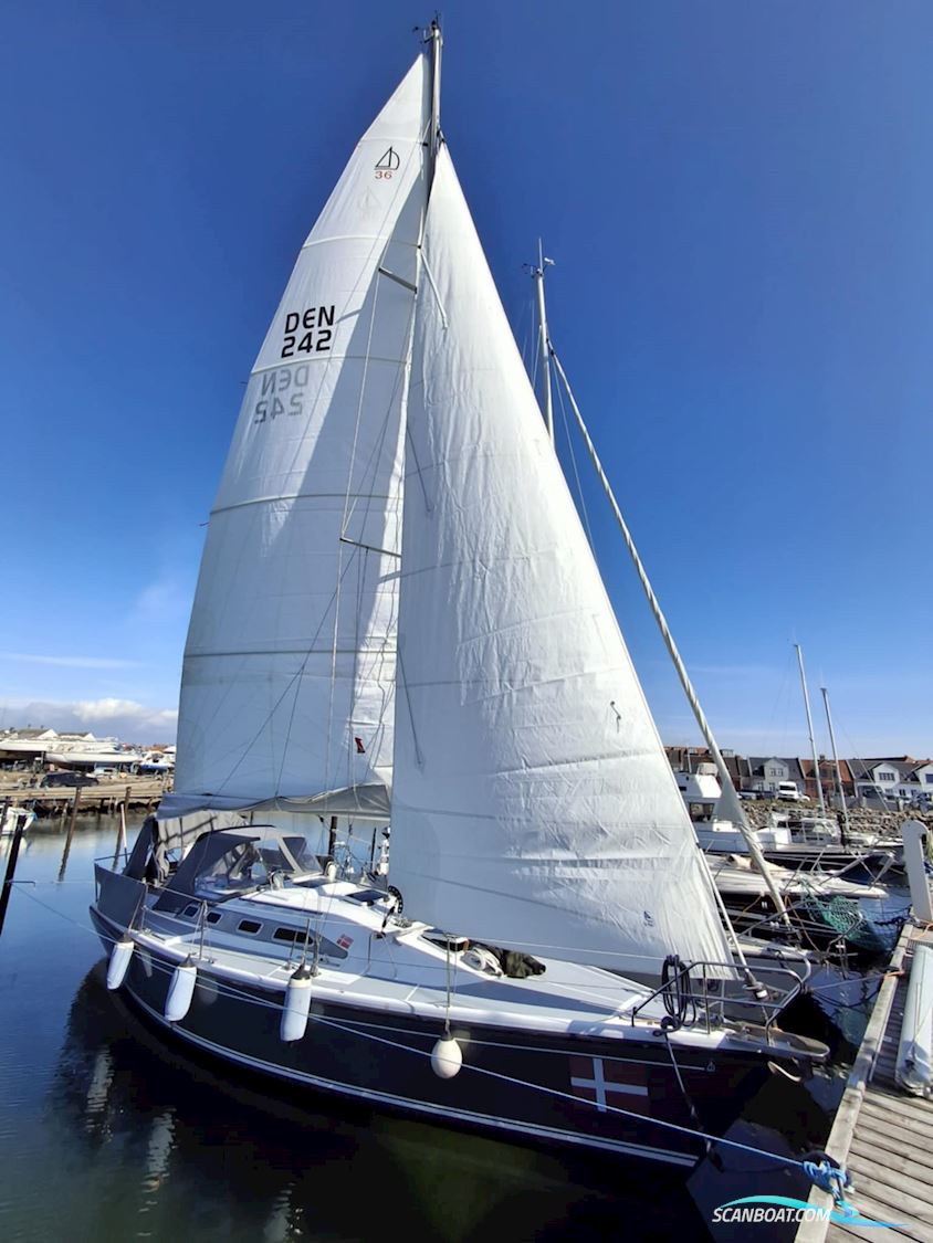 Dehler 36 Cws Segelbåt 1992, med Yanmar 3GM30 motor, Danmark