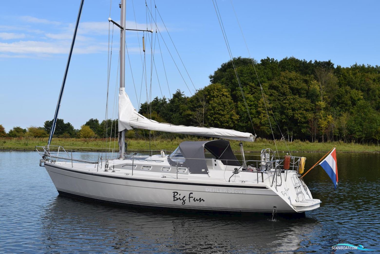 Dehler 36 Cws Segelbåt 1991, med Yanmar 3GM30F 3-Cylinder motor, Holland