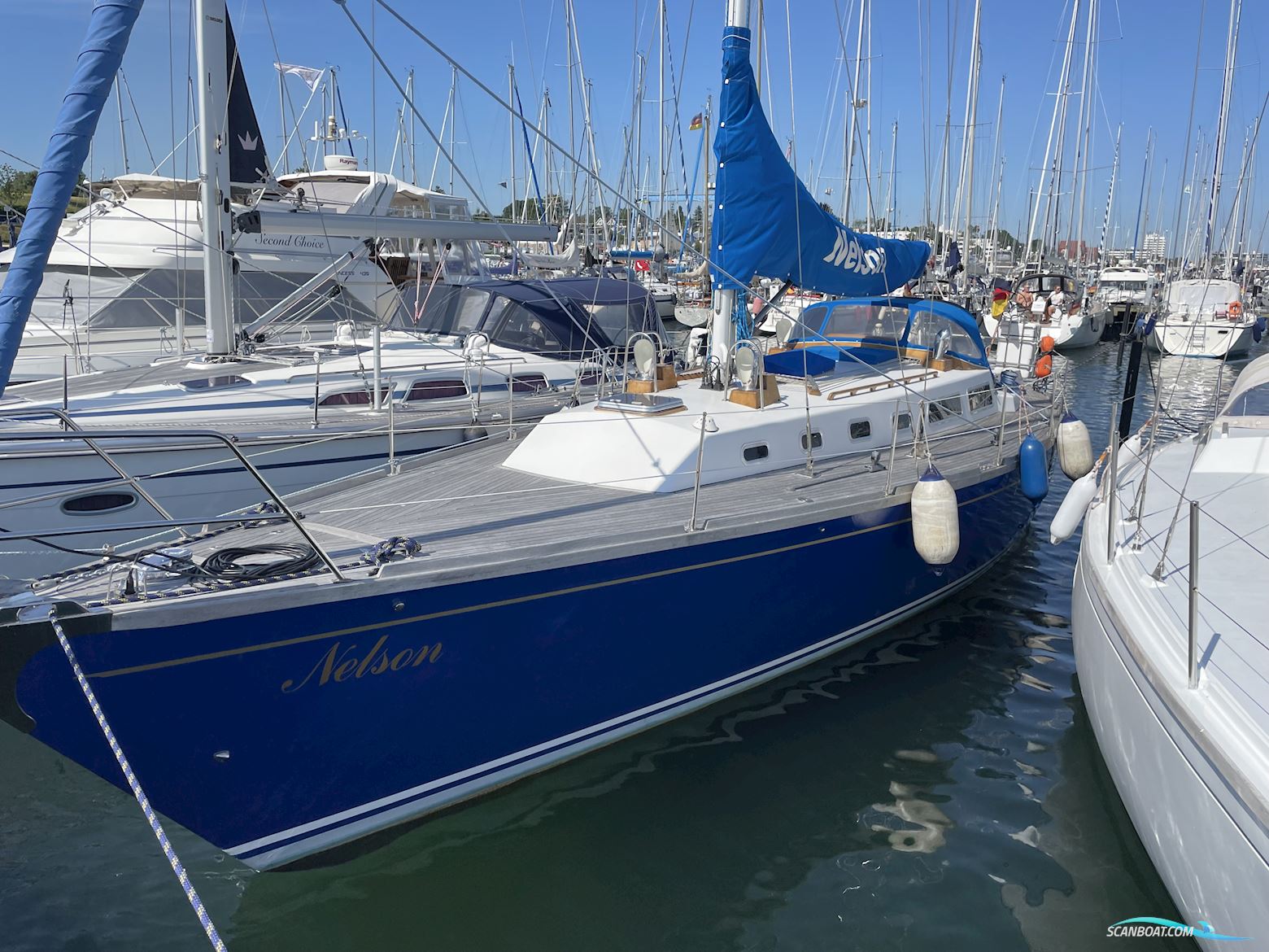 Dick Ravell 42 Segelbåt 1998, med Volvo-Penta MD22 motor, Tyskland