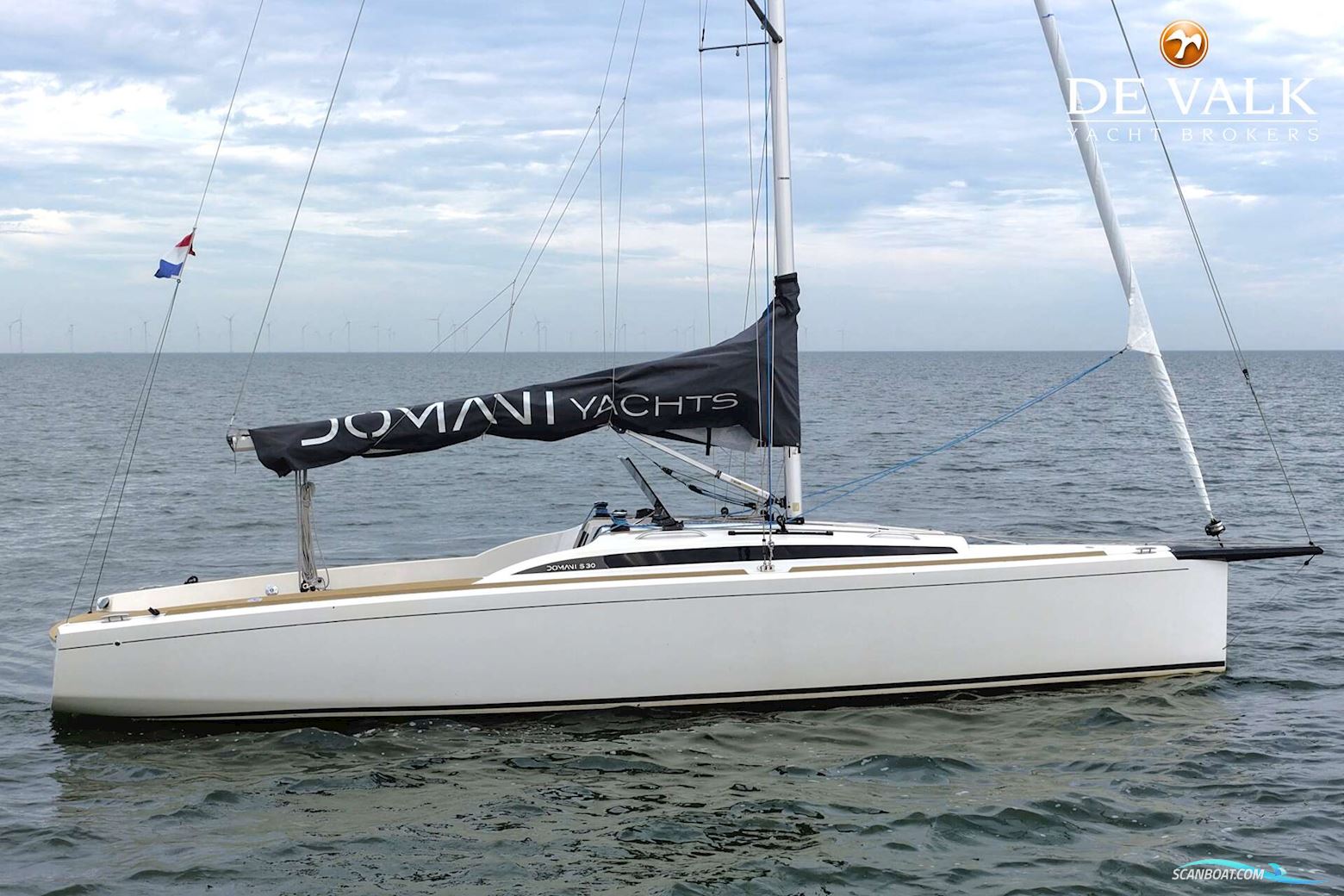 Domani S30 Sportyacht Segelbåt 2018, med Torqueedo motor, Holland