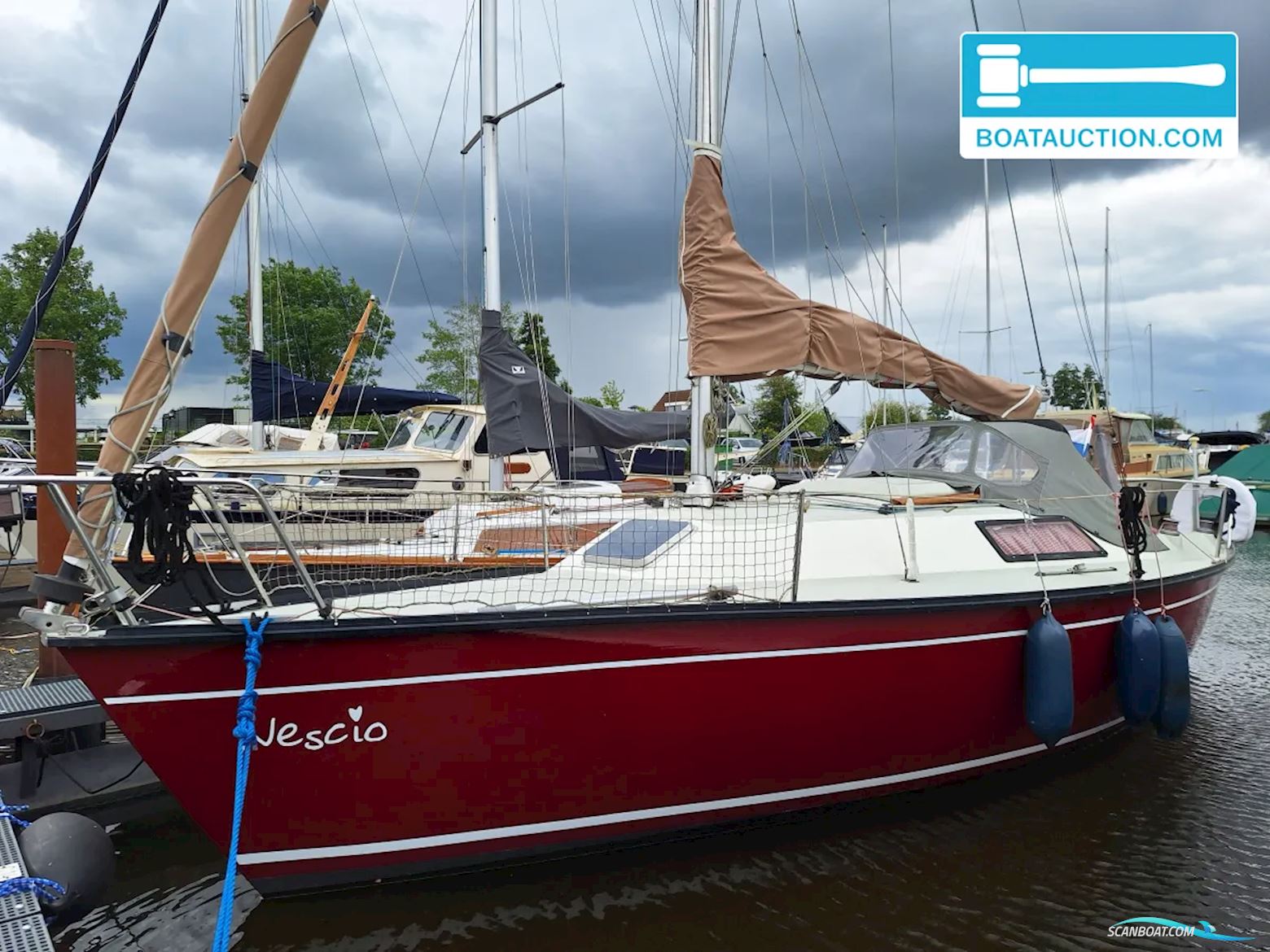 Dufour 1800 Segelbåt 1980, med Volvo motor, Holland
