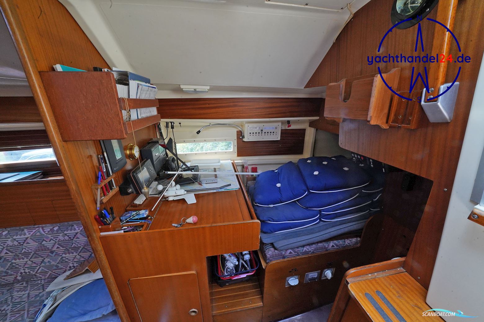 Dufour 34 Segelbåt 1977, med Yanmar motor, Tyskland