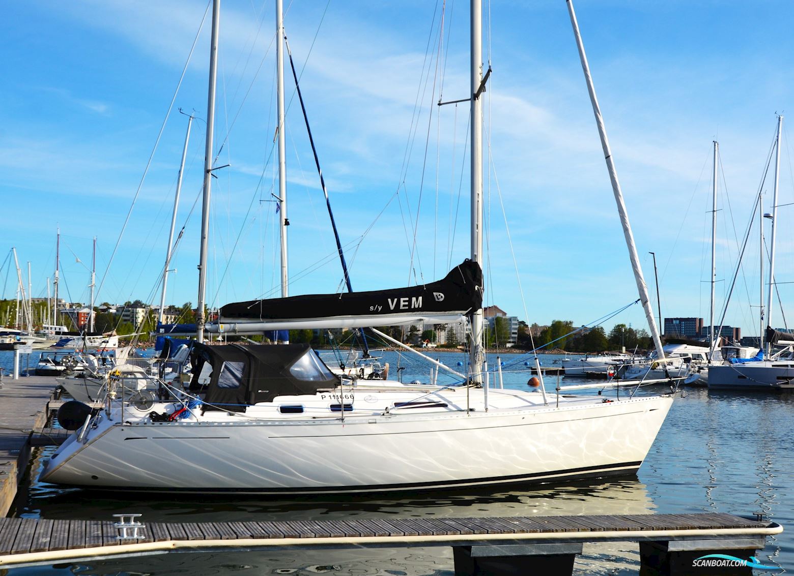 Dufour 35 Classic Segelbåt 2000, med Volvo Penta motor, Finland