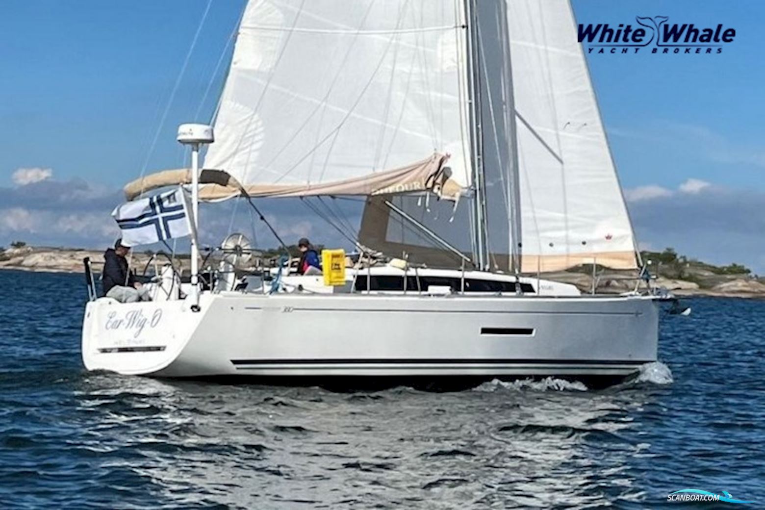 Dufour 380 Grand Large Segelbåt 2013, med Volvo Penta motor, Finland