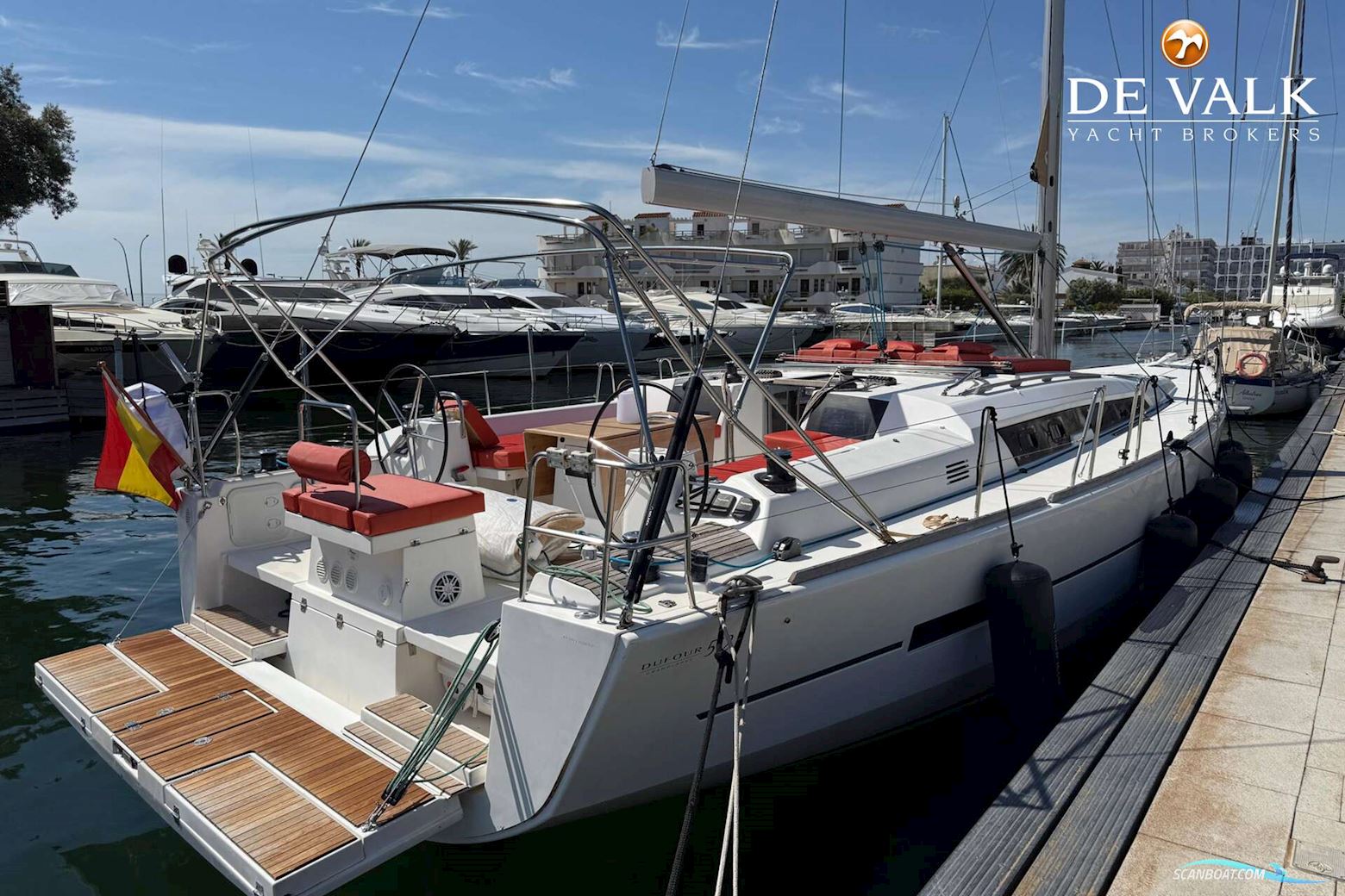 Dufour 512 Grand Large Segelbåt 2016, med Volvo Penta motor, Spanien