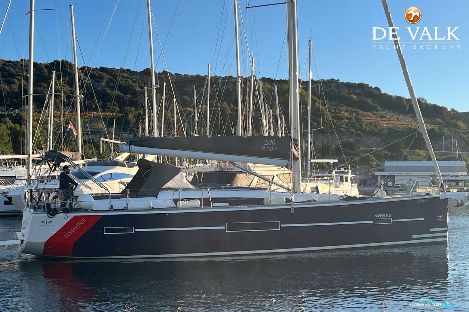 Dufour 520 Grand Large Segelbåt 2019, med Volvo motor, Kroatien