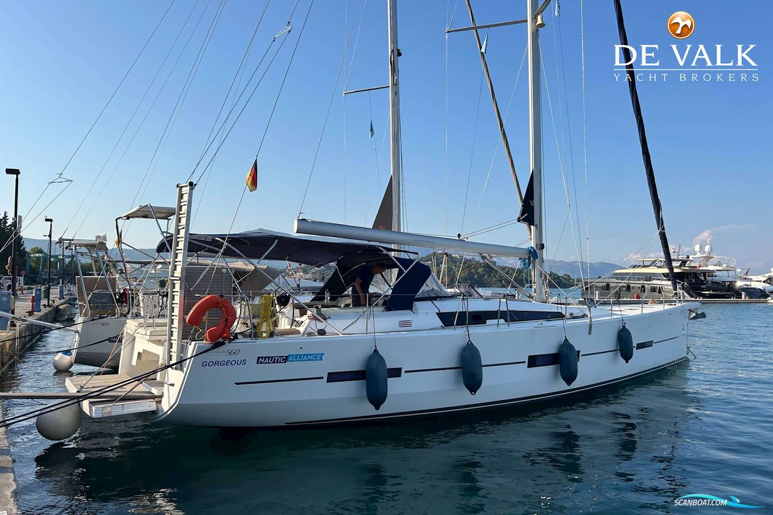 Dufour 560 Grand Large Segelbåt 2015, med Volvo motor, Grekland