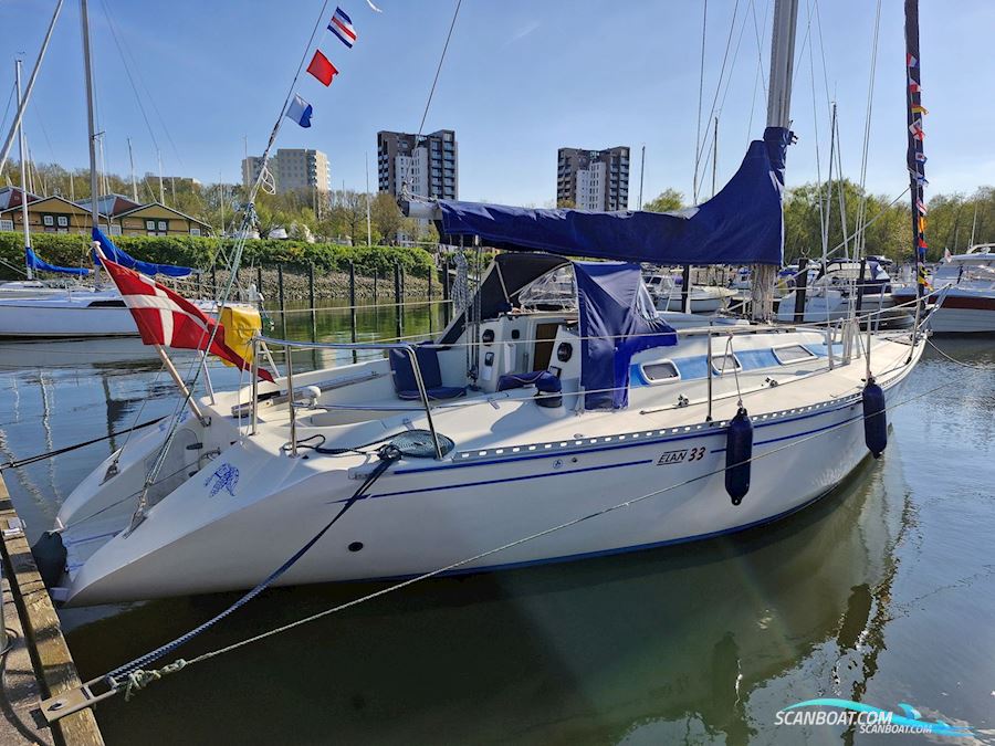 Elan 33 Segelbåt 1989, med Volvo Penta MD2020 motor, Danmark